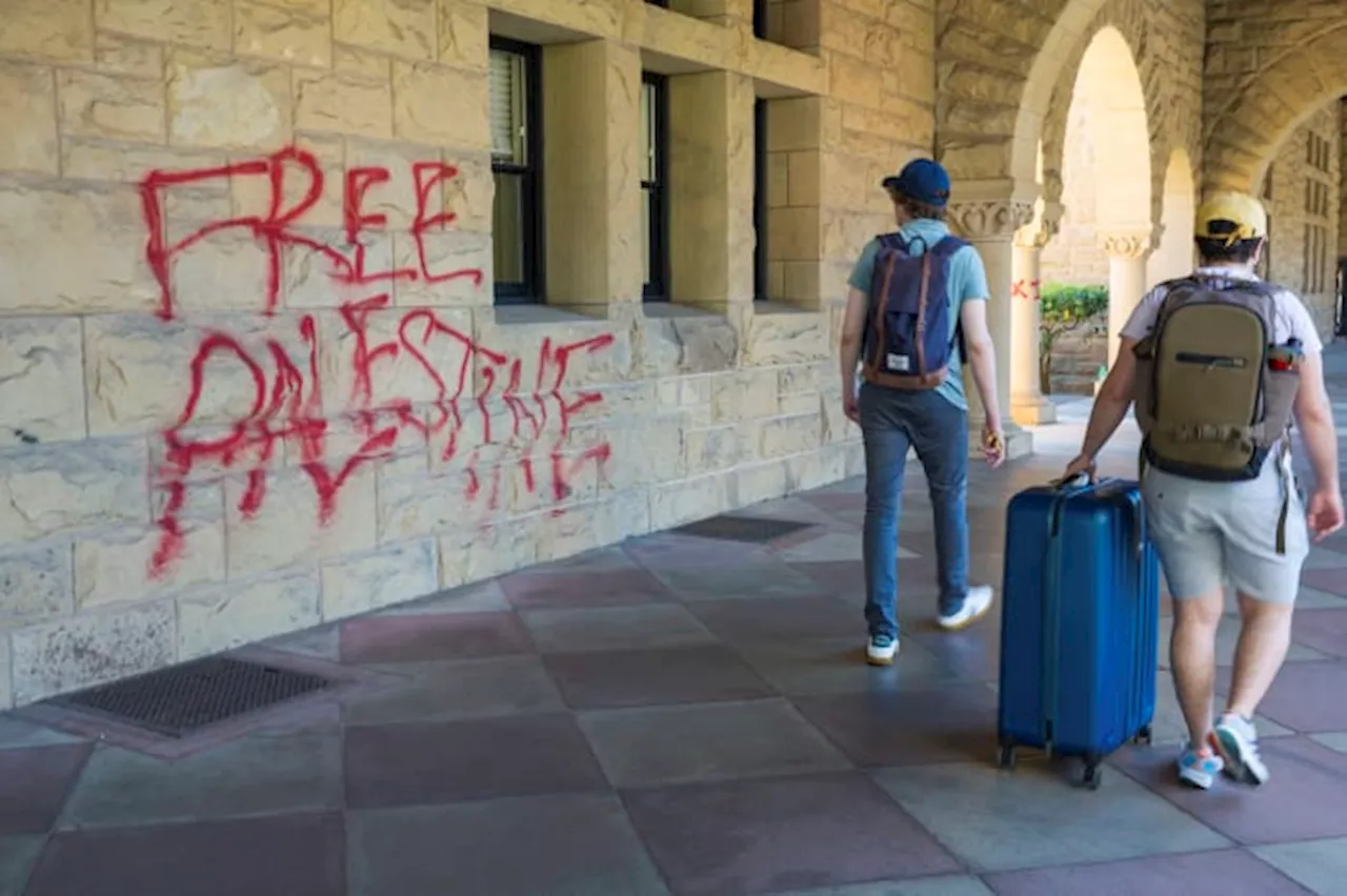 Pro-Palestinian demonstrators arrested after occupying Stanford University president's office