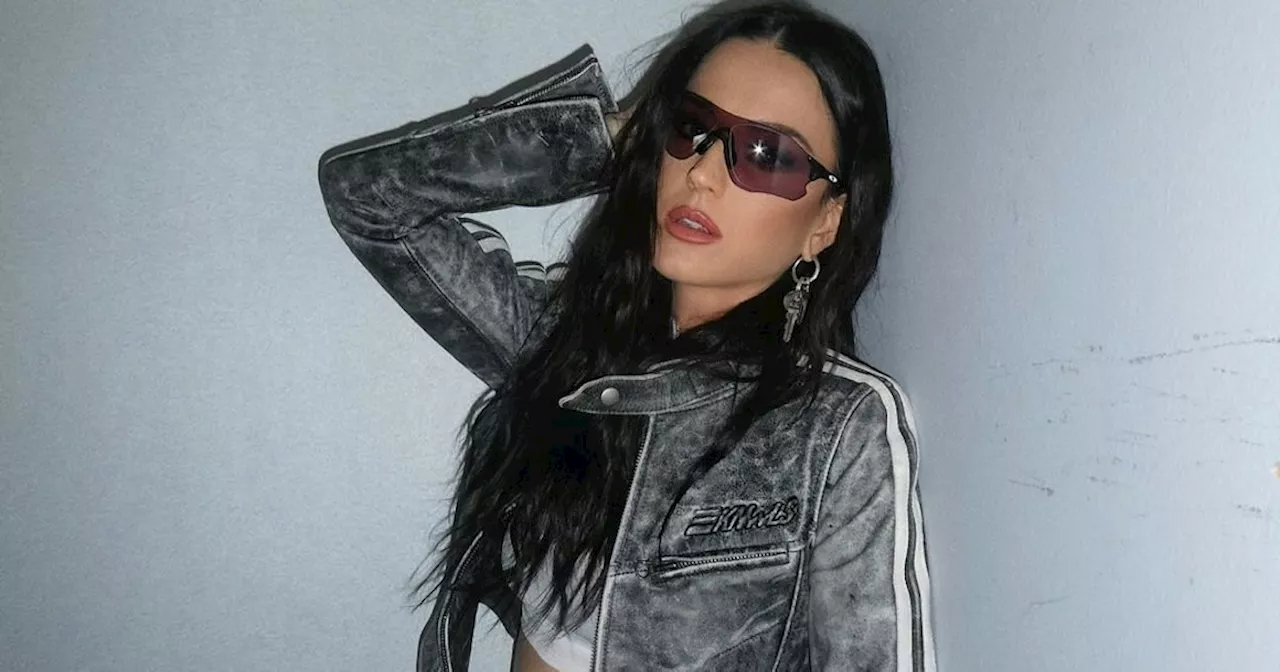 Katy Perry Teases Hyperpop Era In a Sheer Top & Leather Hot Pants