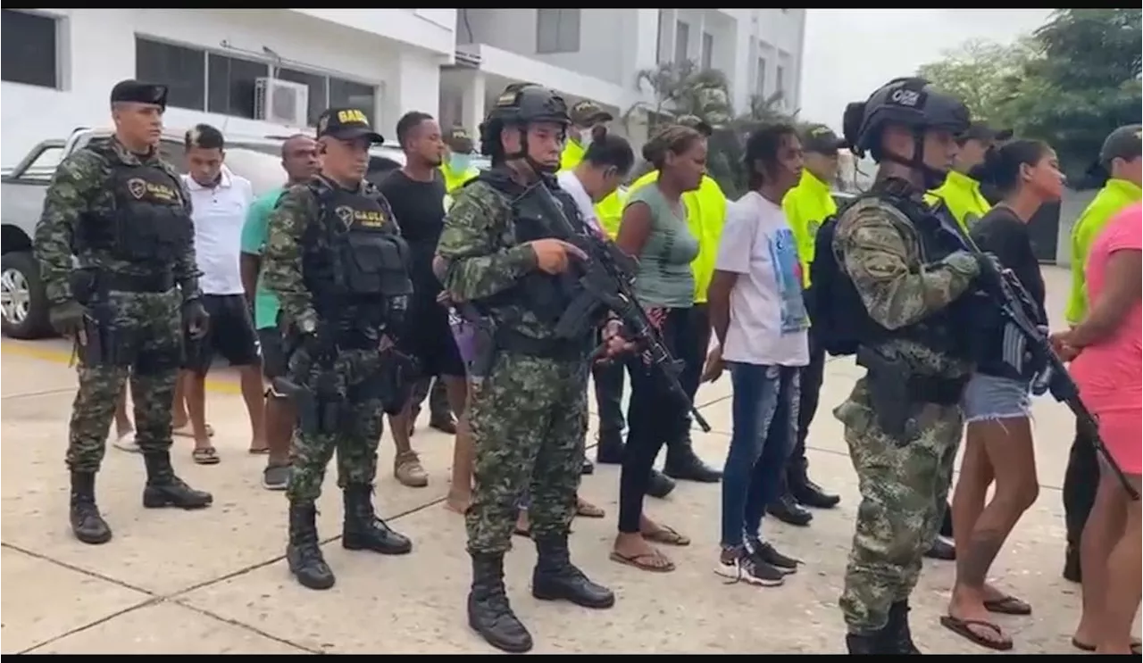 Ofensiva contra la extorsión: Fuerzas Militares capturaron a 35 personas en Atlántico