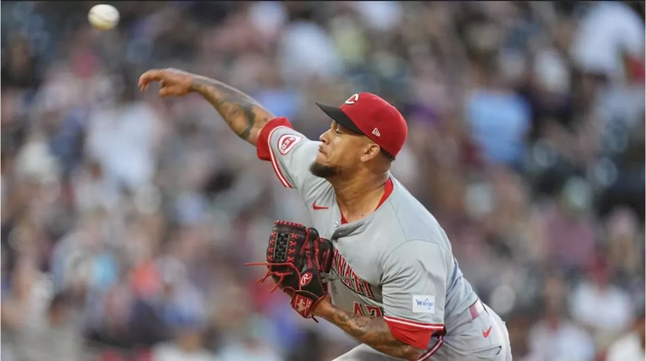 Frankie Montas pitches 7 1-hit innings, De La Cruz homers in Reds' 4-1 win over Rockies