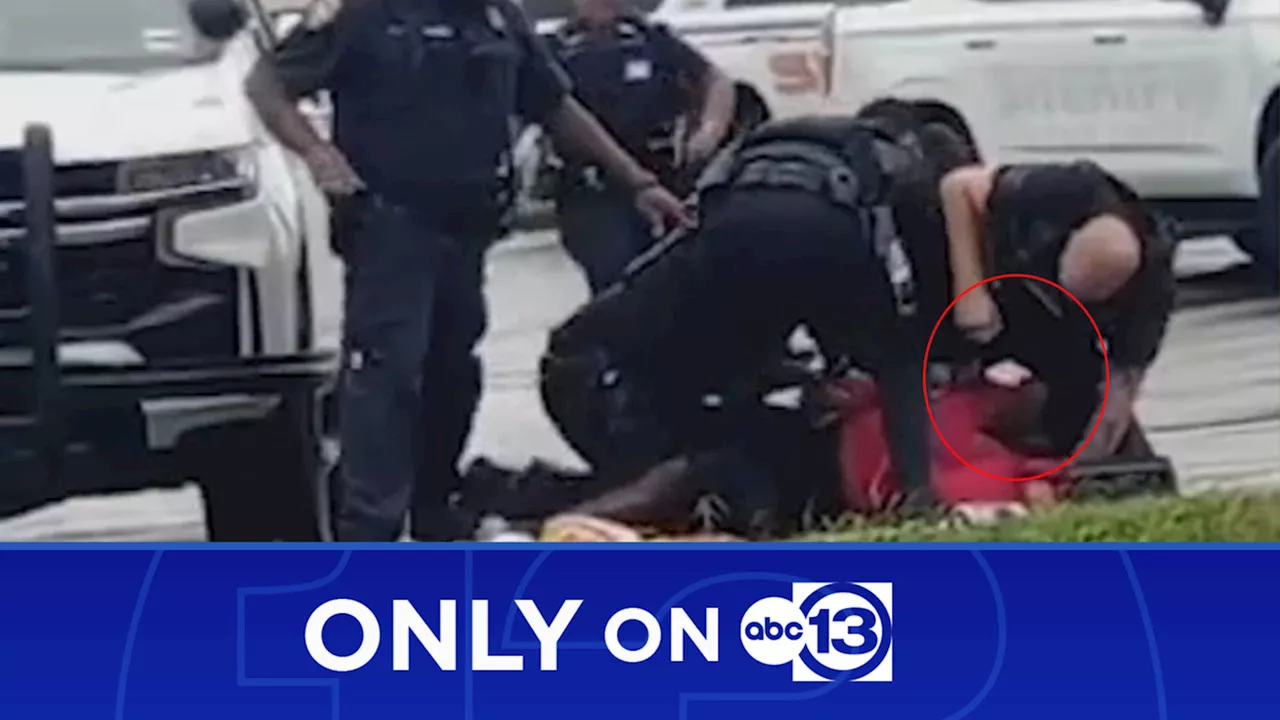 Only On 13: Harris County sheriff's deputy seen repeatedly punching shoplifting suspect in head