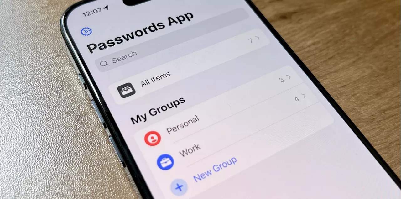 Apple will challenge 1Password with a new Passwords app in iOS 18