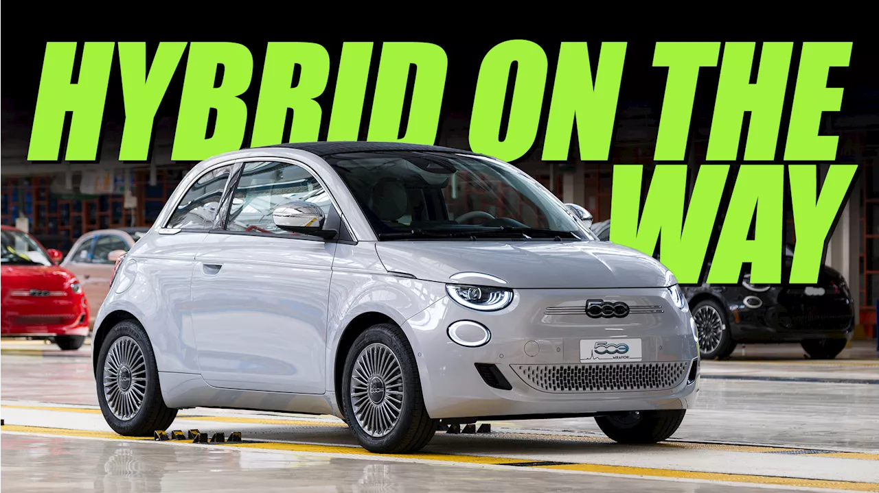 Fiat 500 Ibrida Hybrid To Be Built In Italy And On Sale By 2026