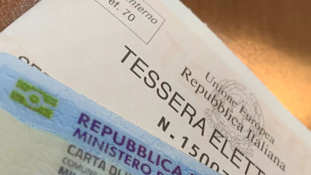 Tessera elettorale e documento d'identità: le risposte ai dubbi per votare alle elezioni dell'8 e 9 giugno