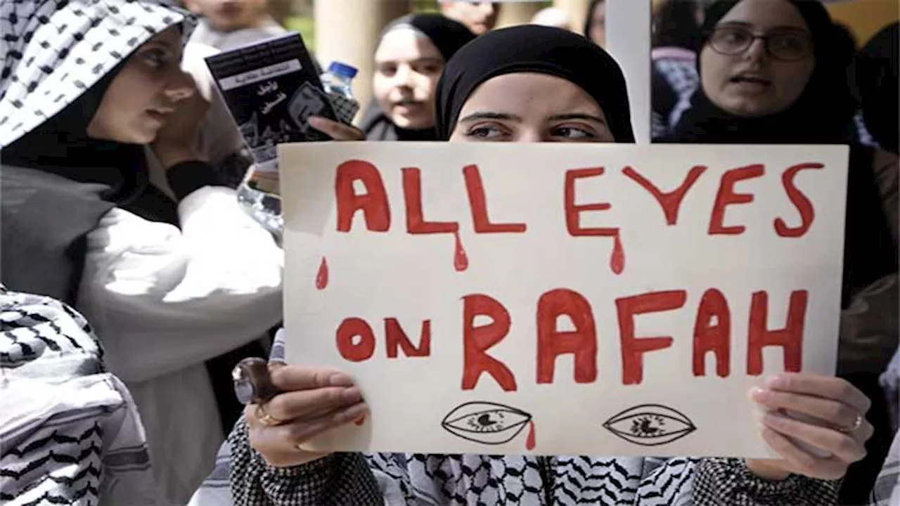 One image, seen by millions: A social media effort to draw attention to Rafah surges