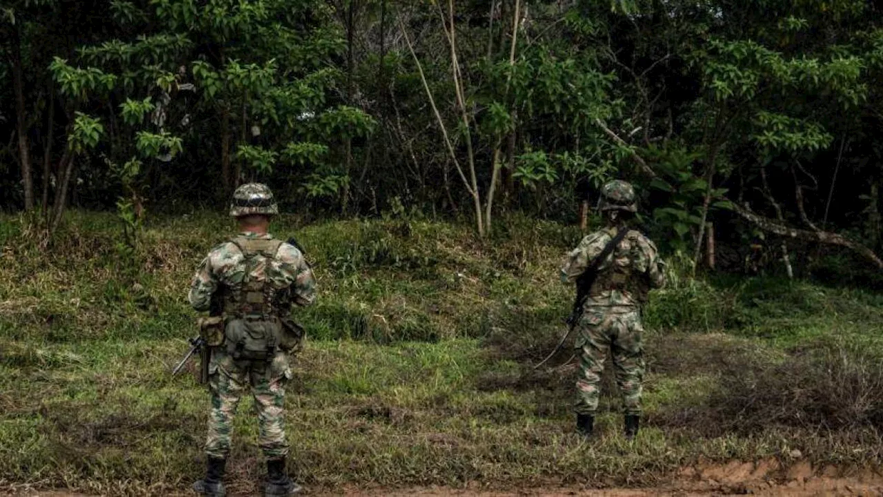 Cauca: fuertes combates en límites entre los municipios de Caloto y Toribío