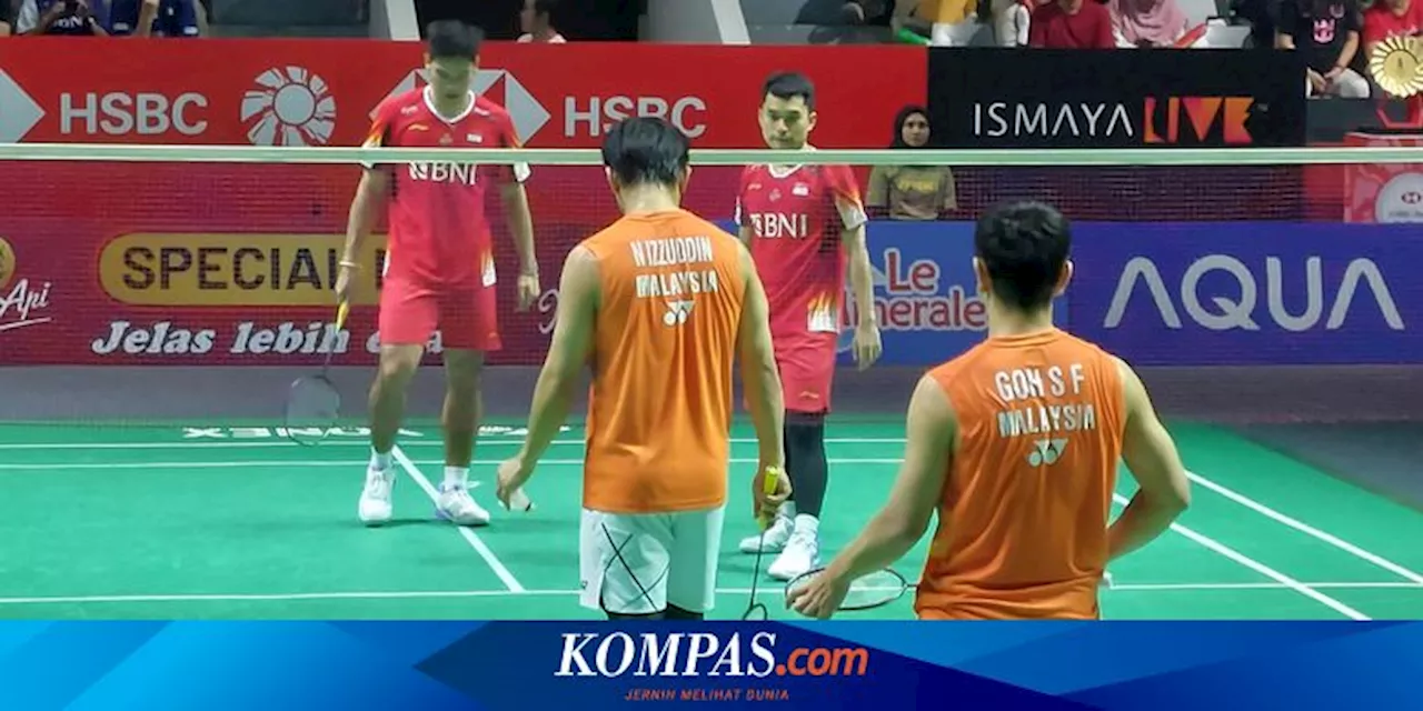 Hasil Indonesia Open 2024: Kalah dari Wakil Malaysia, Leo/Daniel Kandas