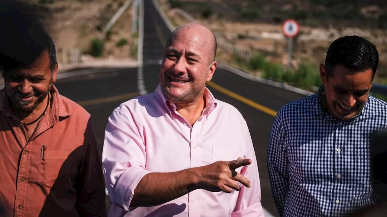 Enrique Alfaro entrega carreteras para la Zona Norte de Jalisco