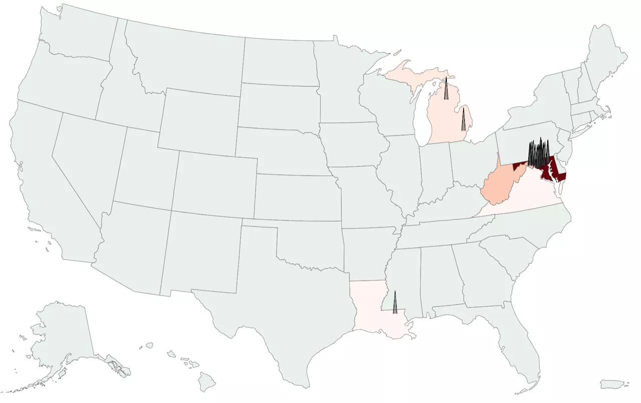 Map Shows Path of Twisters After Study Reveals Shift in 'Tornado Alley'