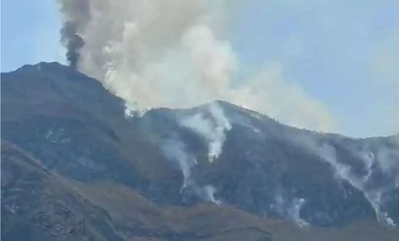 Sedena llega a Xichú para apoyar con incendio; suma 8 días ardiendo