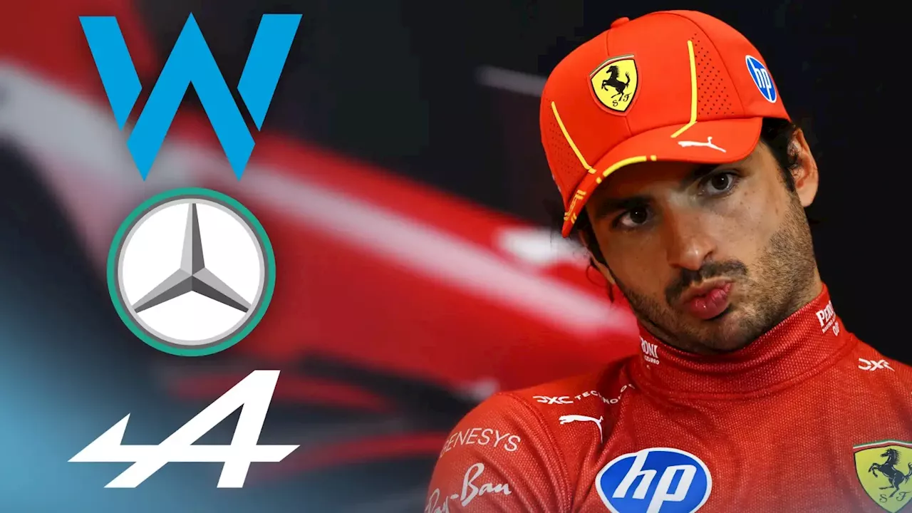 Ranked: Carlos Sainz's remaining options in quest for F1 2025 seat