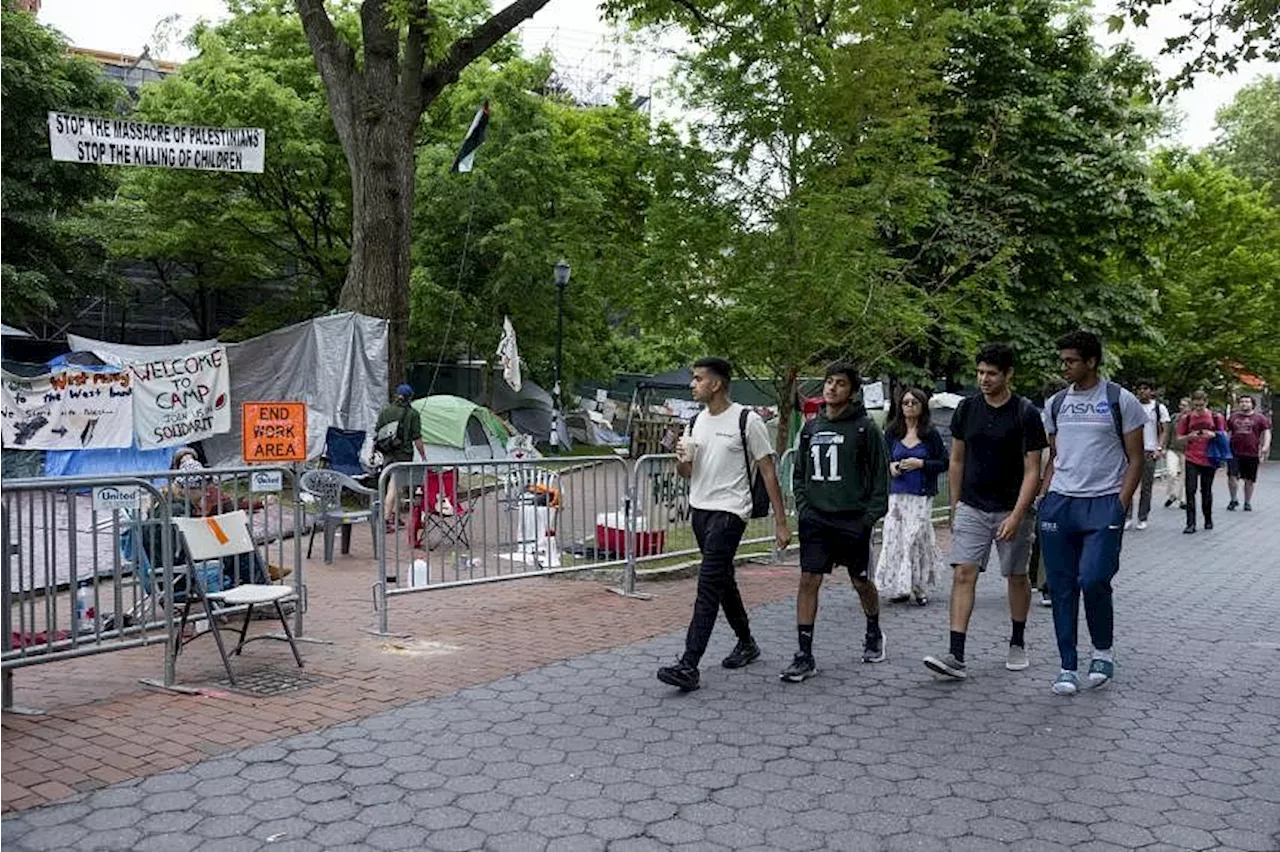 University of Pennsylvania bans protest encampments from its campus for the first time