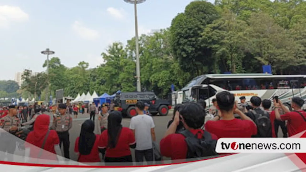 2.086 Personel Gabungan Amankan Pertandingan Timnas Indonesia Vs Irak Sore Ini