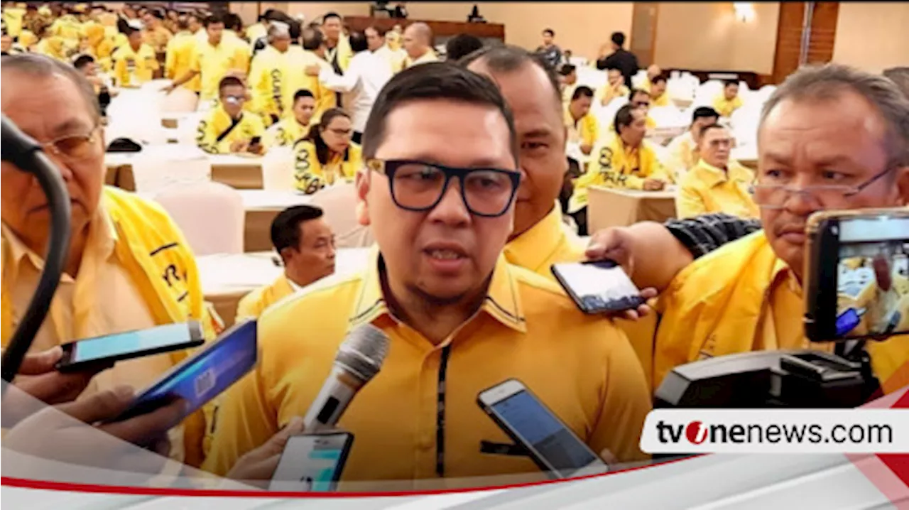 Waketum Golkar: Airlangga Berhasil Amankan 102 Kursi DPR dan Jadi Partai Peraih Kursi Pimpinan DPRD Provinsi Terbanyak