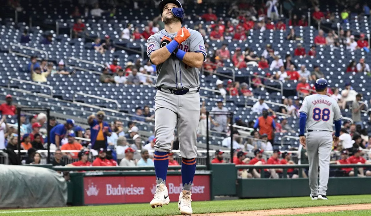Luis Torrens hits two homers, Francisco Lindor another as Mets beat Nationals 9-1