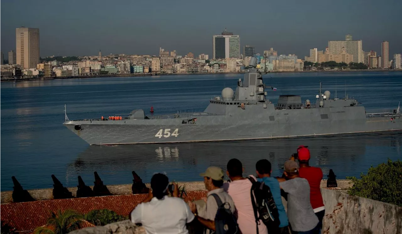 Russian warships to arrive in Havana next week, Cuban officials say