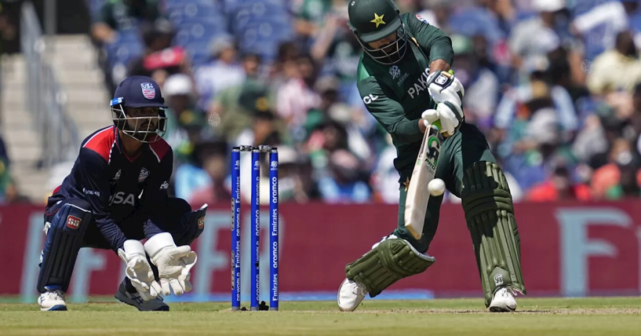 United States shocks cricket heavyweight Pakistan at T20 World Cup after forcing super over