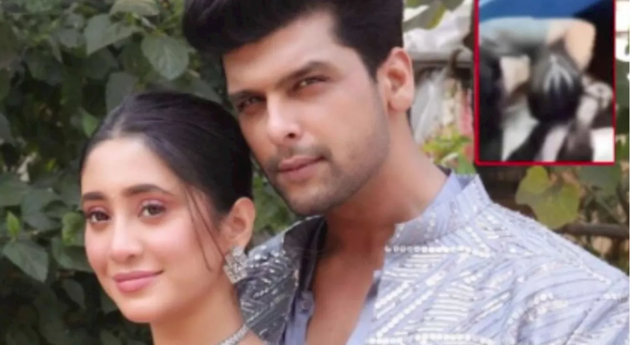 Kushal Tandon and Shivangi Joshi caught kissing despite relationship denials