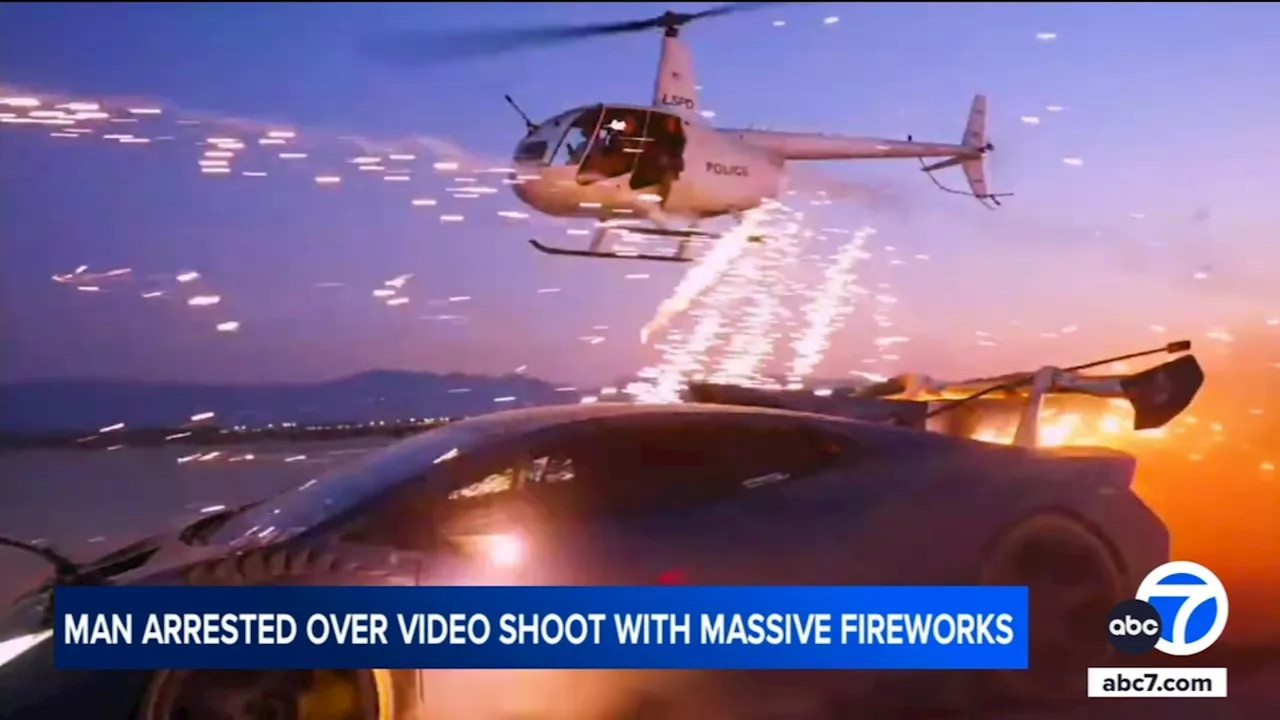 California: California YouTuber arrested after video shows fireworks ...