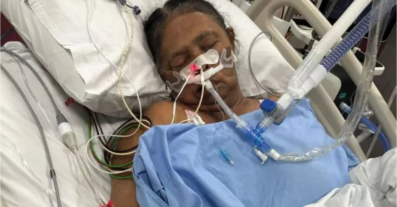 'Howling in pain': Grandmother battling flesh-eating ulcer in Melbourne hospital