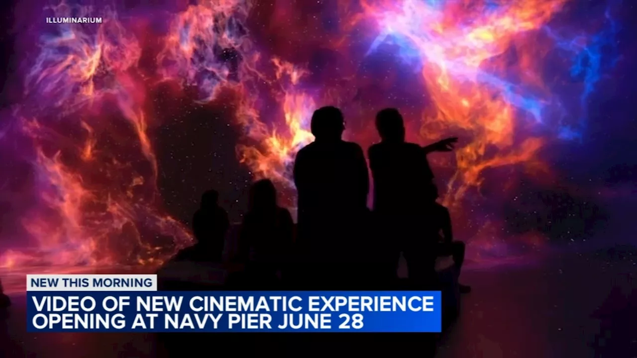 Navy Pier's new immersive experience 'Illuminarium' set to open this month