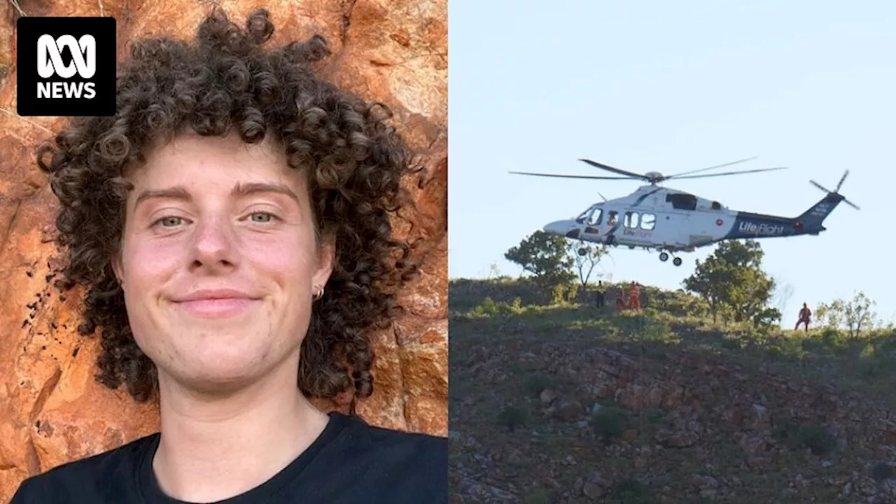 Alex Farrelly-Deas thanks rescue teams after 24 hours stuck on high cliff at Lake Argyle