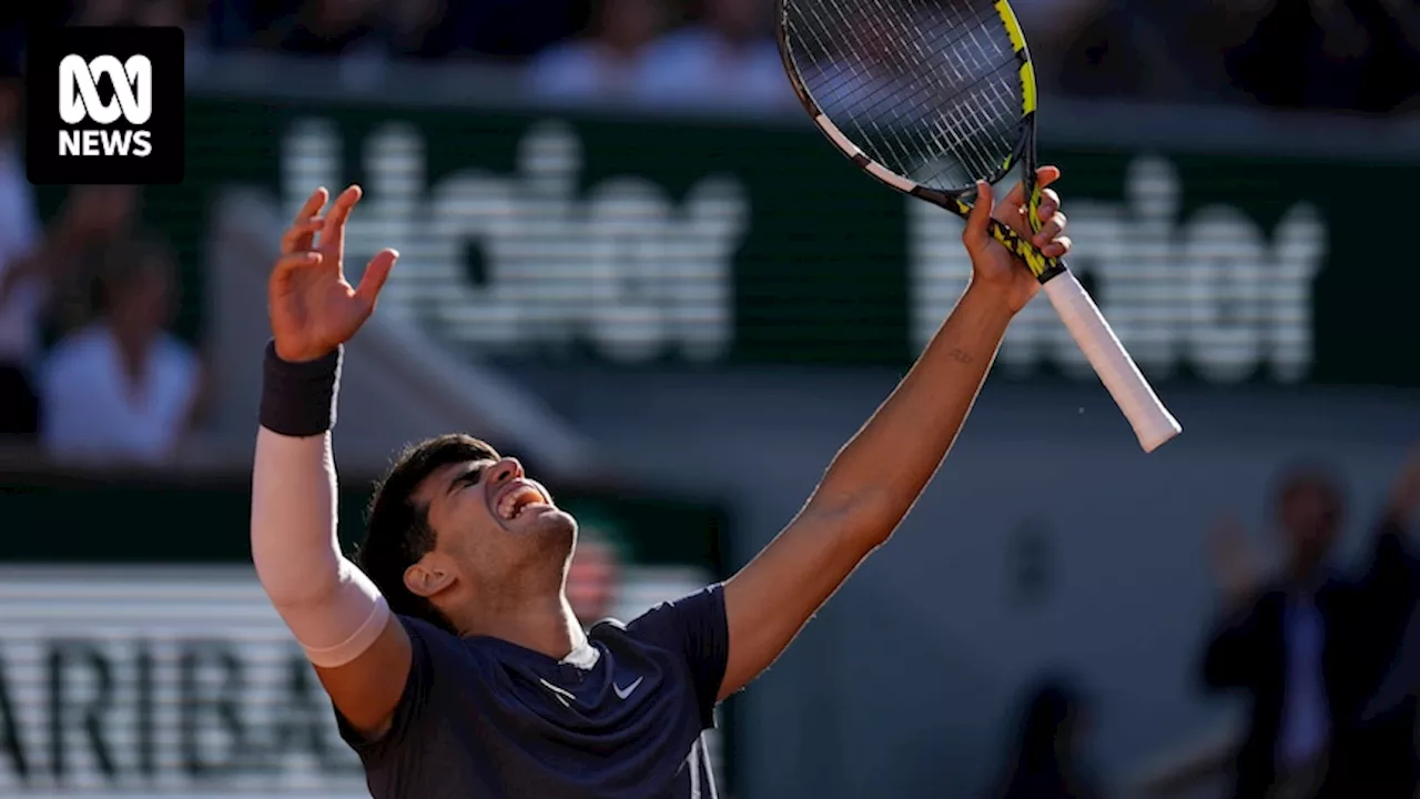 Carlos Alcaraz wins French Open semifinal in five-set epic, will face Alexander Zverev in final