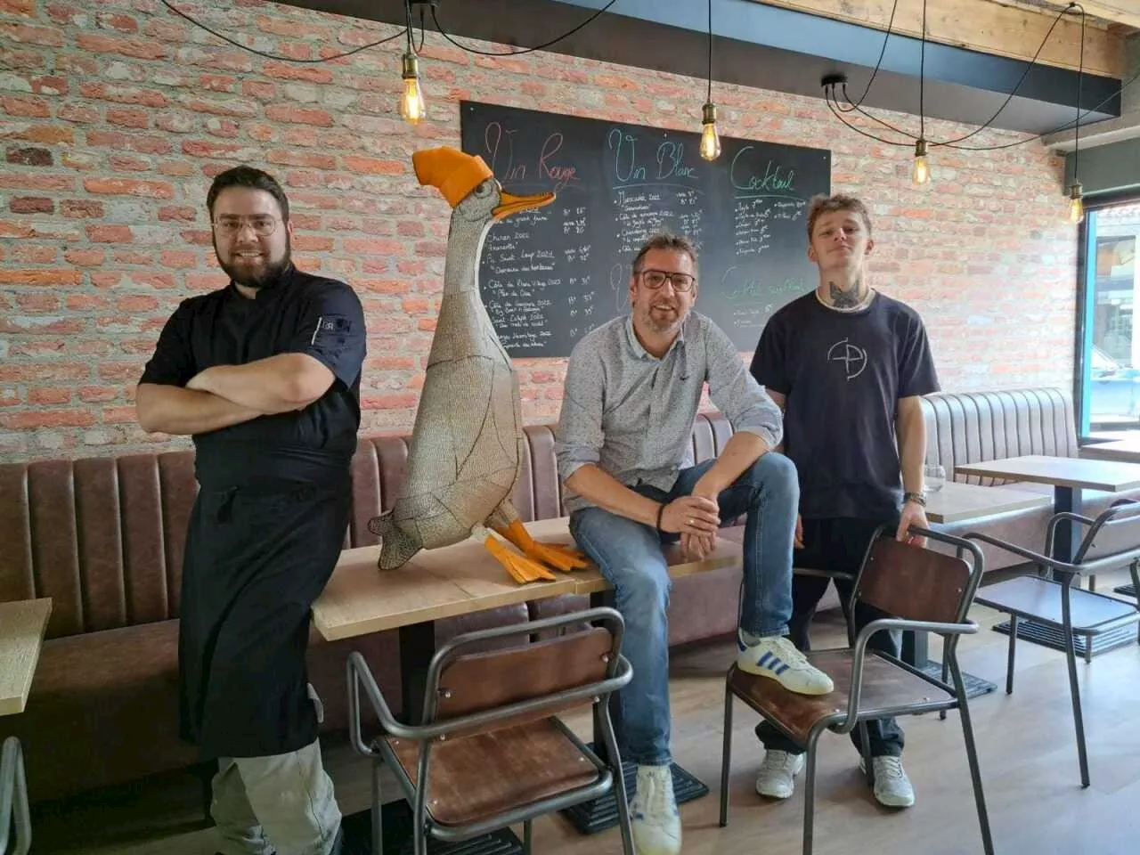 Le Canard à 3 pattes, un nouveau bar-restaurant à Challans à côté des Halles
