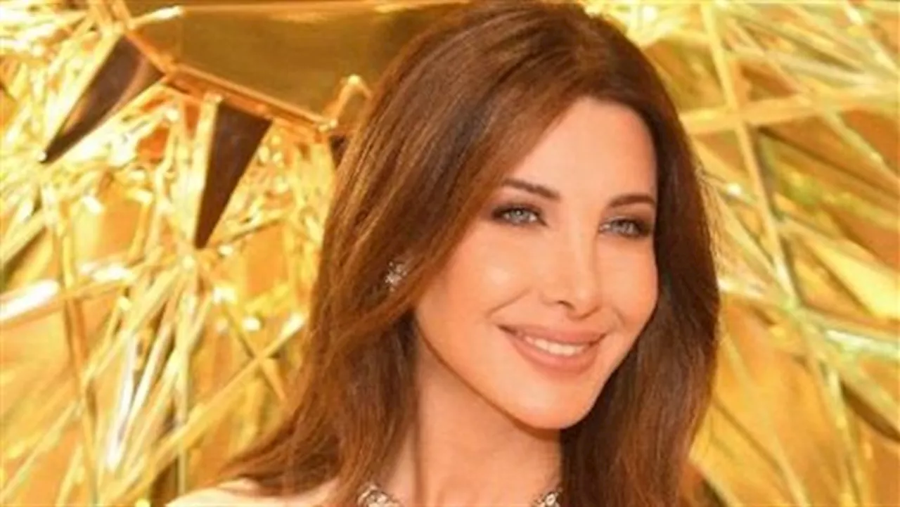 نانسي عجرم تطل بالأبيض والألماس عكس جمالها