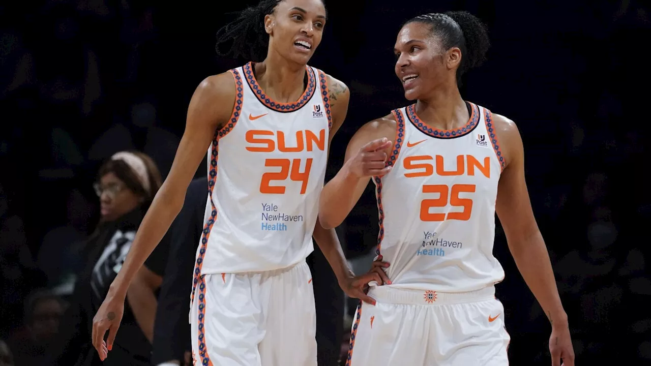 Engaged Sun teammates Alyssa Thomas and DeWanna Bonner find work-life balance in the WNBA