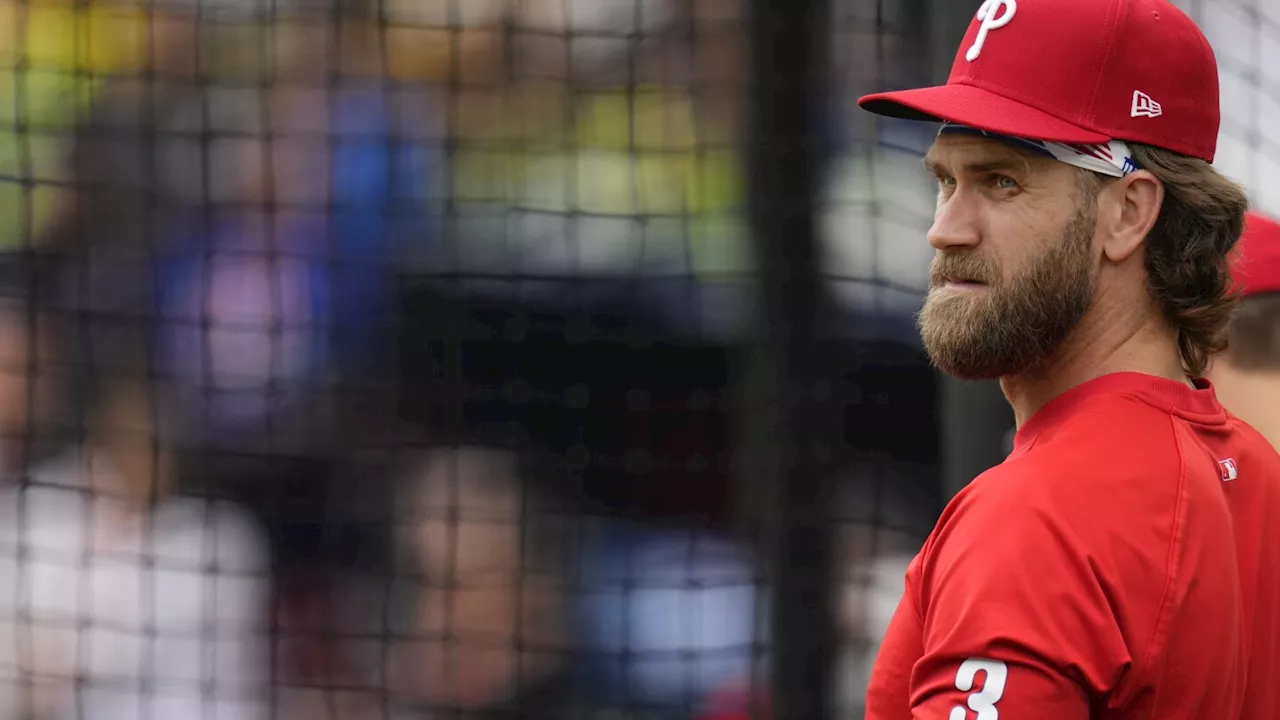 In London, Phillies slugger Bryce Harper says US cricket upset of Pakistan was 'awesome'