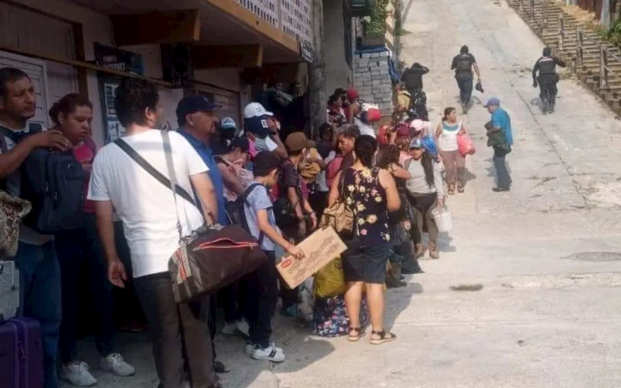 Por violencia armada inicia éxodo de habitantes en Tila, Chiapas