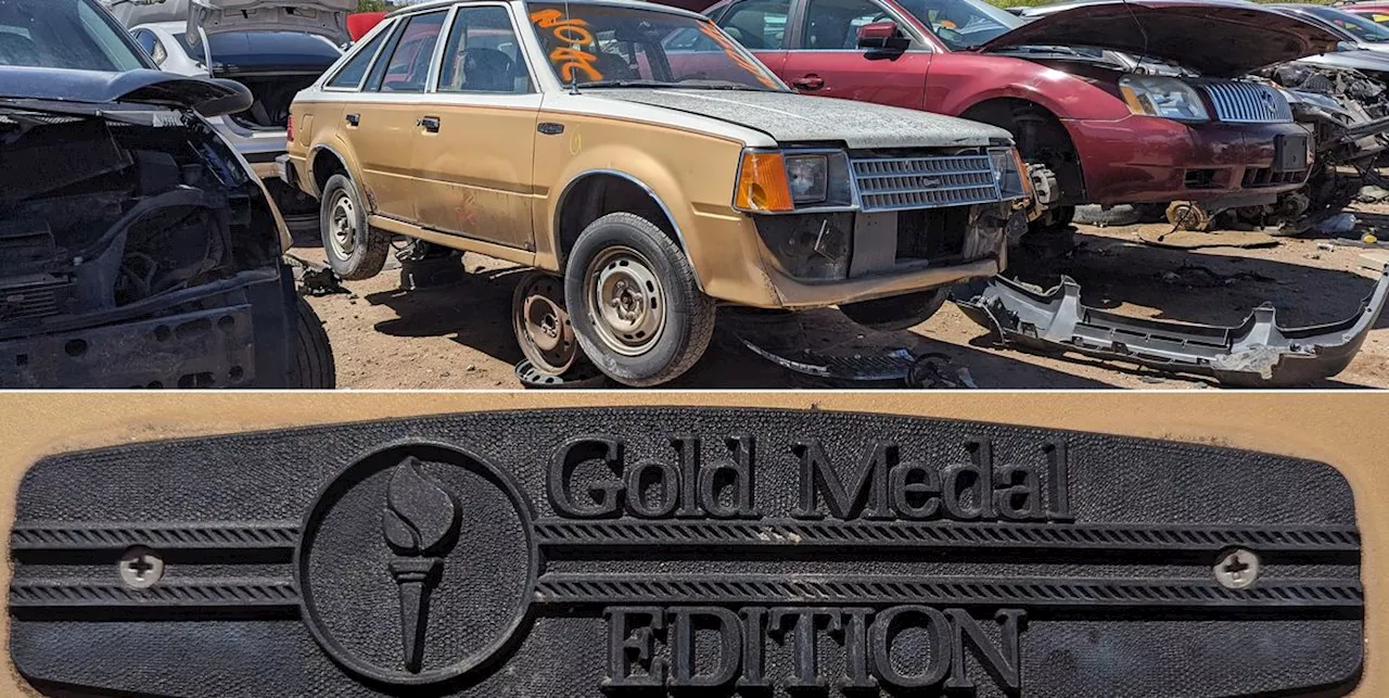 1984 Ford Escort Gold Medal Edition Is Junkyard Treasure