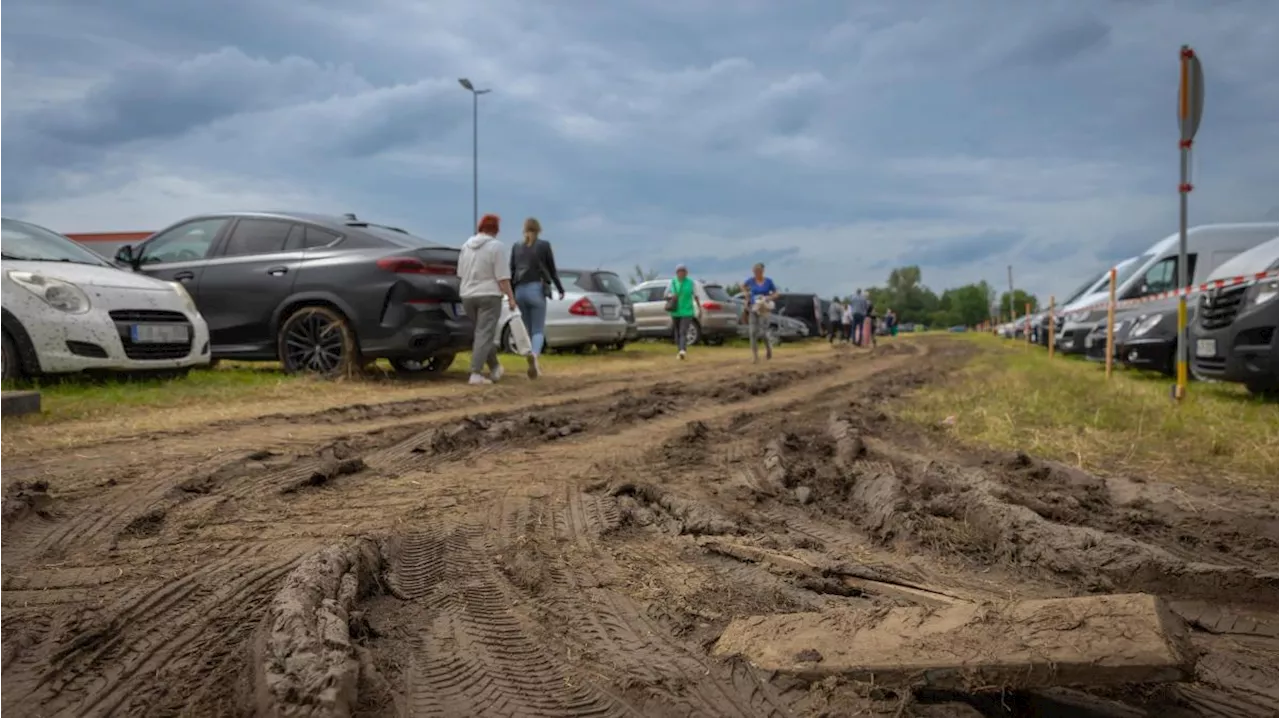 Mess' feiern neben dem Hochwasser? 'Da hängen Existenzen dran'