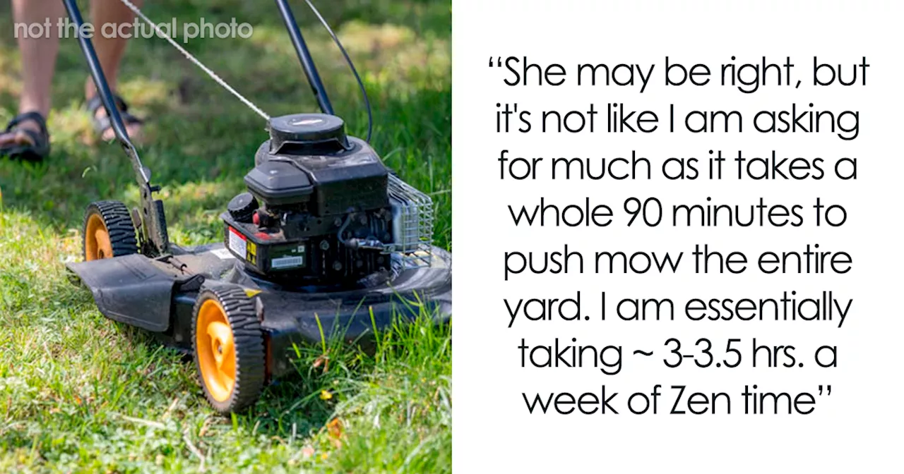 Man Cuts Grass Too High So He Can Mow It More Often Against Wife’s Wishes