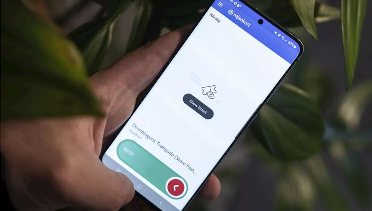 Ny Rejsekort-app sættes på pause for nye brugere efter fejl