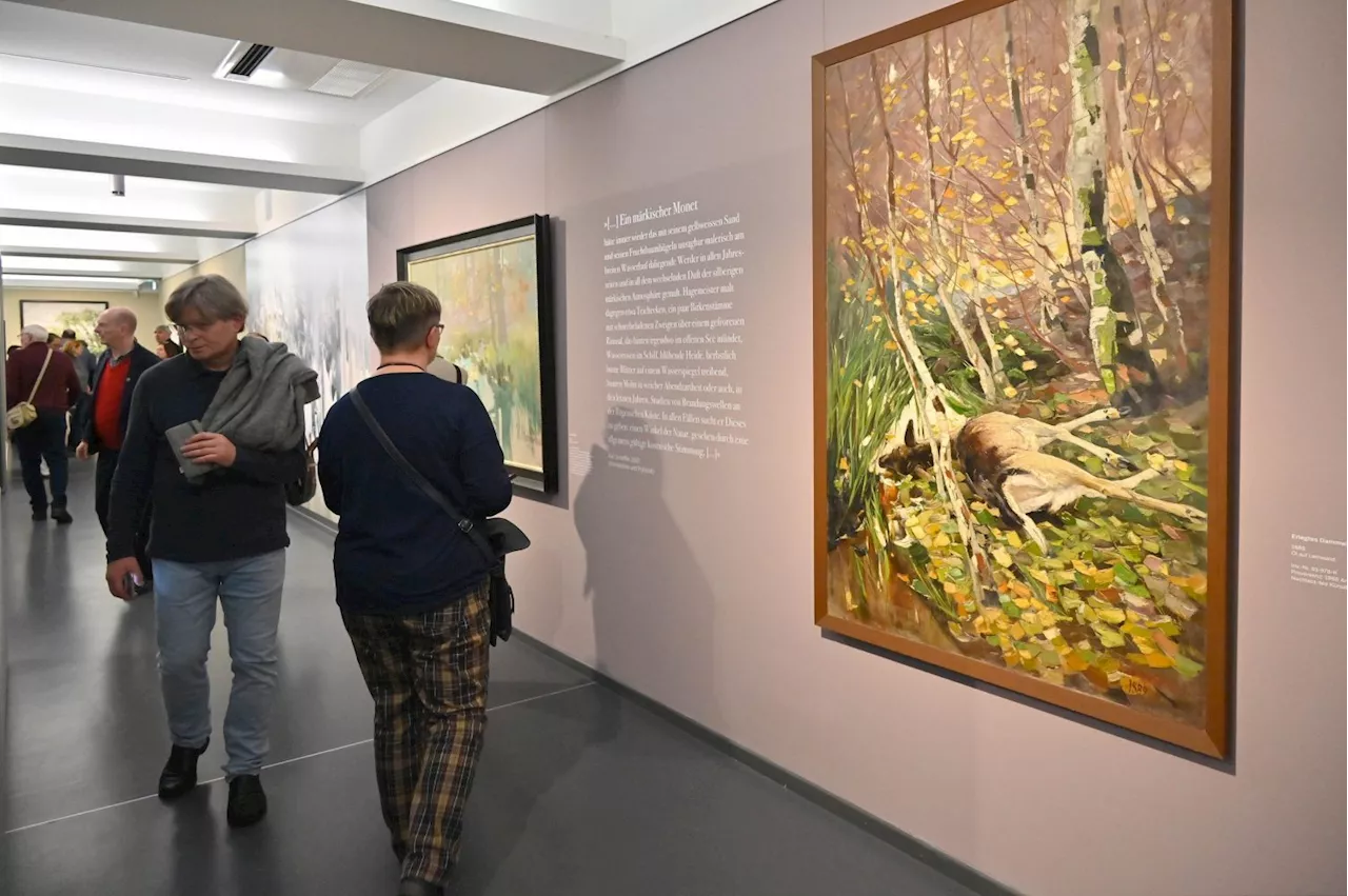 Hohe Besuchszahlen der Ausstellungen 'Karl Foerster' und 'Karl Hagemeister' im Potsdam Museum