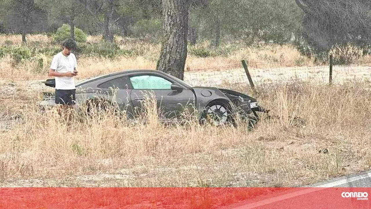 Francisco Trincão do Sporting sofre acidente de carro na Comporta