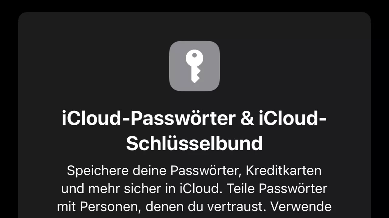 WWDC: Apples Passwort-Manager soll zur eigenständigen App werden