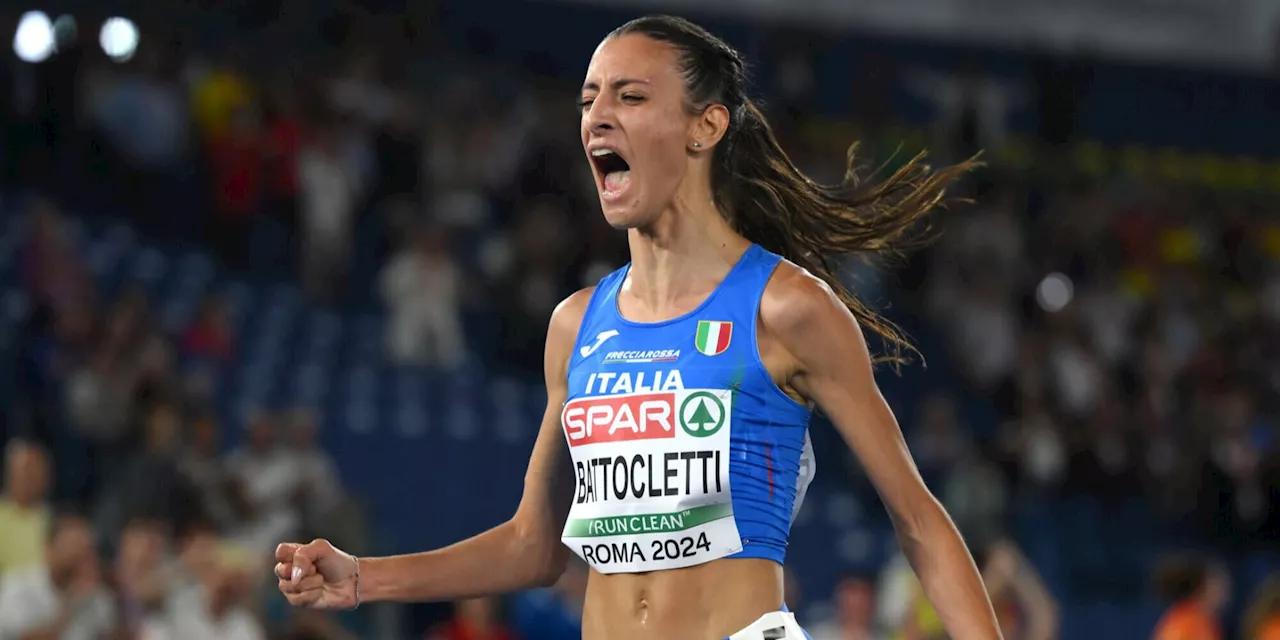 Europei, Nadia Battocletti show: oro nei 5000 con record