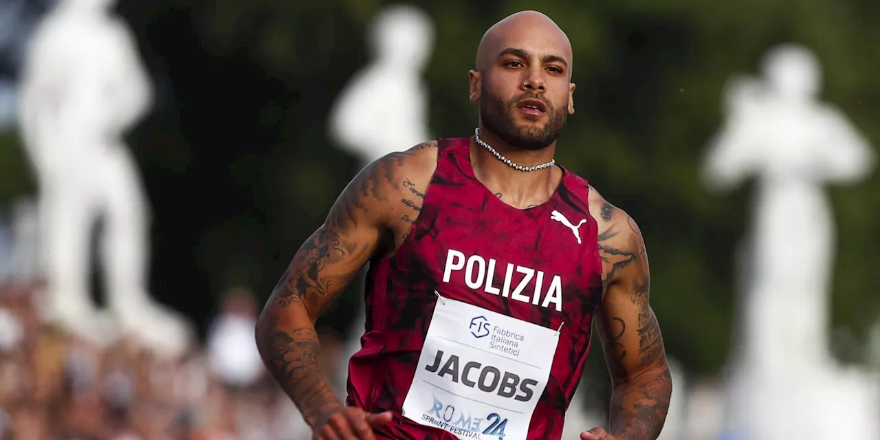 Jacobs vince i 100 metri allo Sprint Festival di Roma: “Contento, ma posso fare meglio”