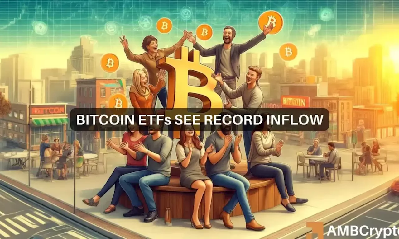 Bitcoin ETFs: $880M inflows despite muted Google searches