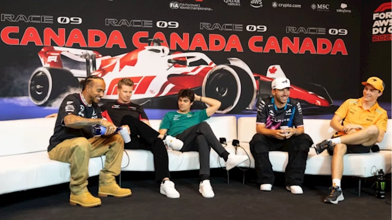 F1 drivers gathering in Montreal ahead of GP weekend