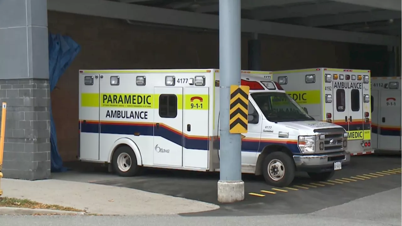 Ottawa paramedics spending 'exceptional amount of time' waiting in ERs, miss response time targets