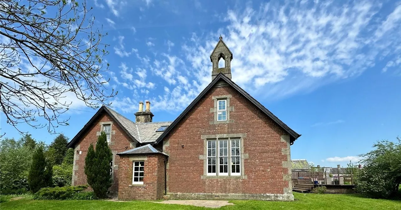 Scottish home with sweeping green views that was once village school for sale