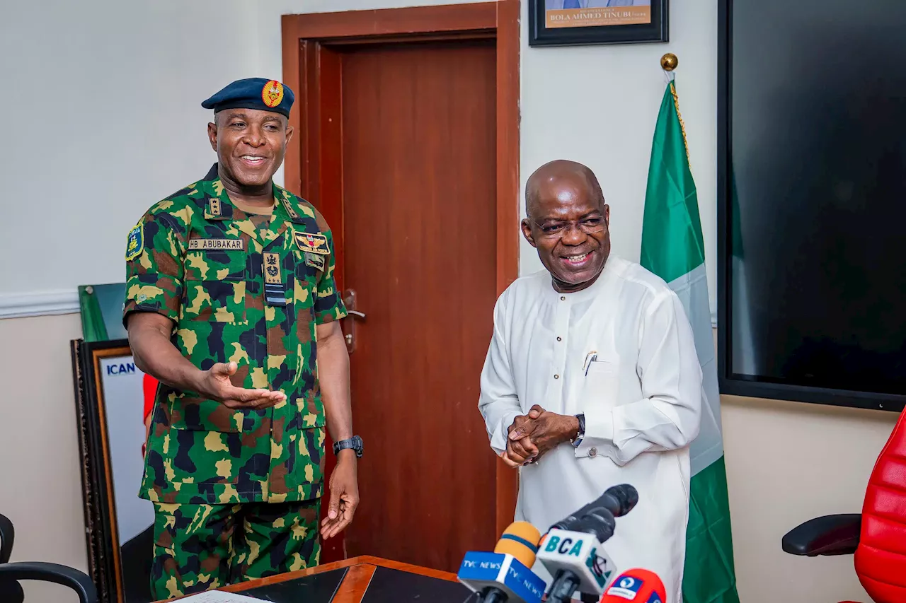 Otti promises land, as Chief of Air Staff approves base in Abia