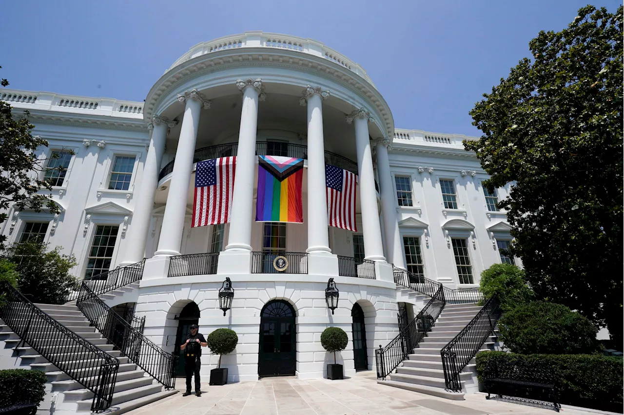 Capital Pride Parade and Surround the White House for Gaza protest collide Saturday