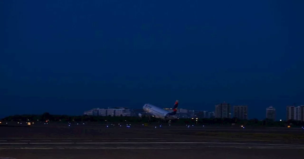 Reportan falla en el circuito de luces de pista del Aeropuerto Rafael Núñez