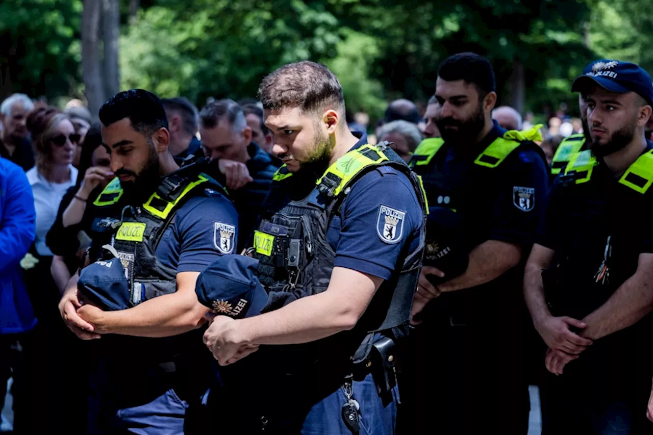 Getöteter Polizist Rouven L.: Zwischenruf bei Rede sorgt für Eklat