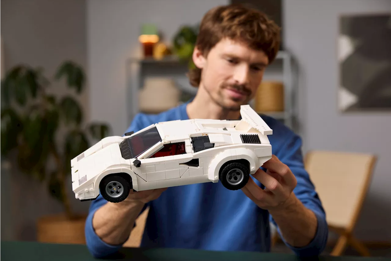 Lamborghini Countach nu i Legos Icons-serie. Äntligen.